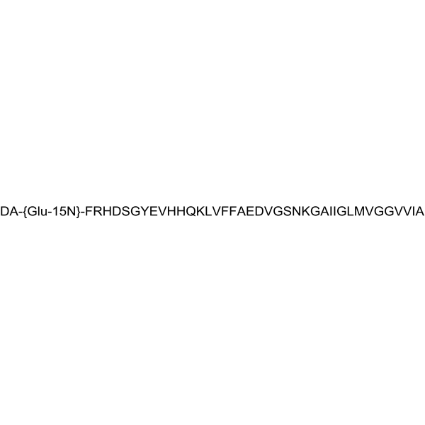 β-Amyloid-15N (1-42), human TFA (Amyloid β-peptide-15N (1-42) (human) TFA)